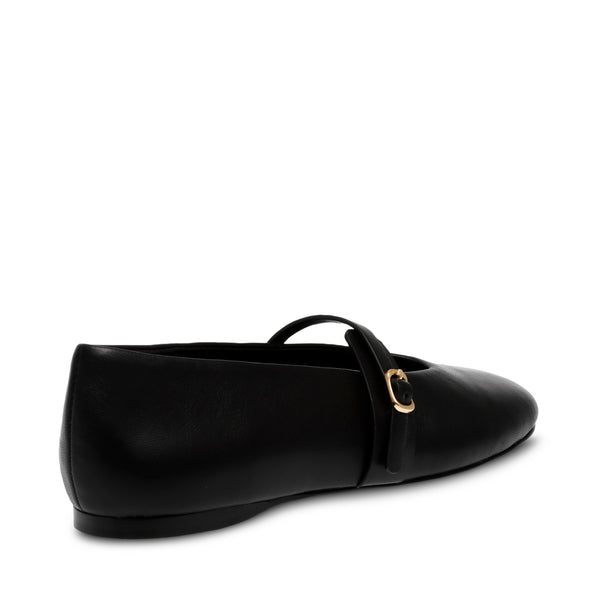 Rejoice Flat Shoe BLACK LEATHER