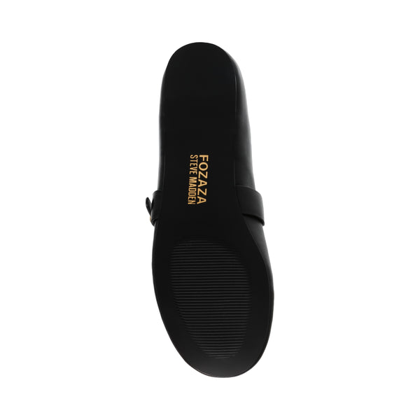 Rejoice Flat Shoe BLACK LEATHER