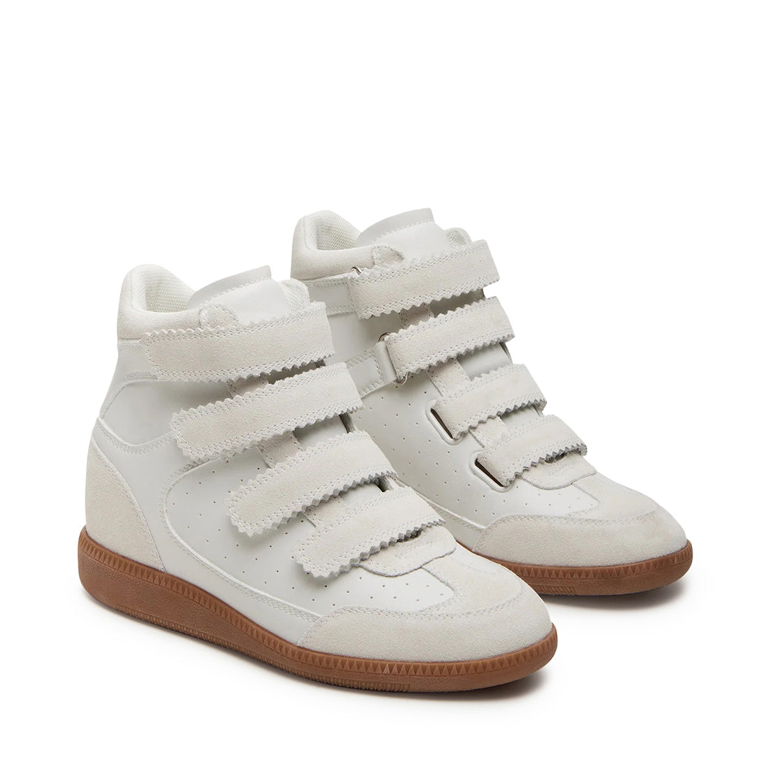Mustang Sneaker WHITE SUEDE