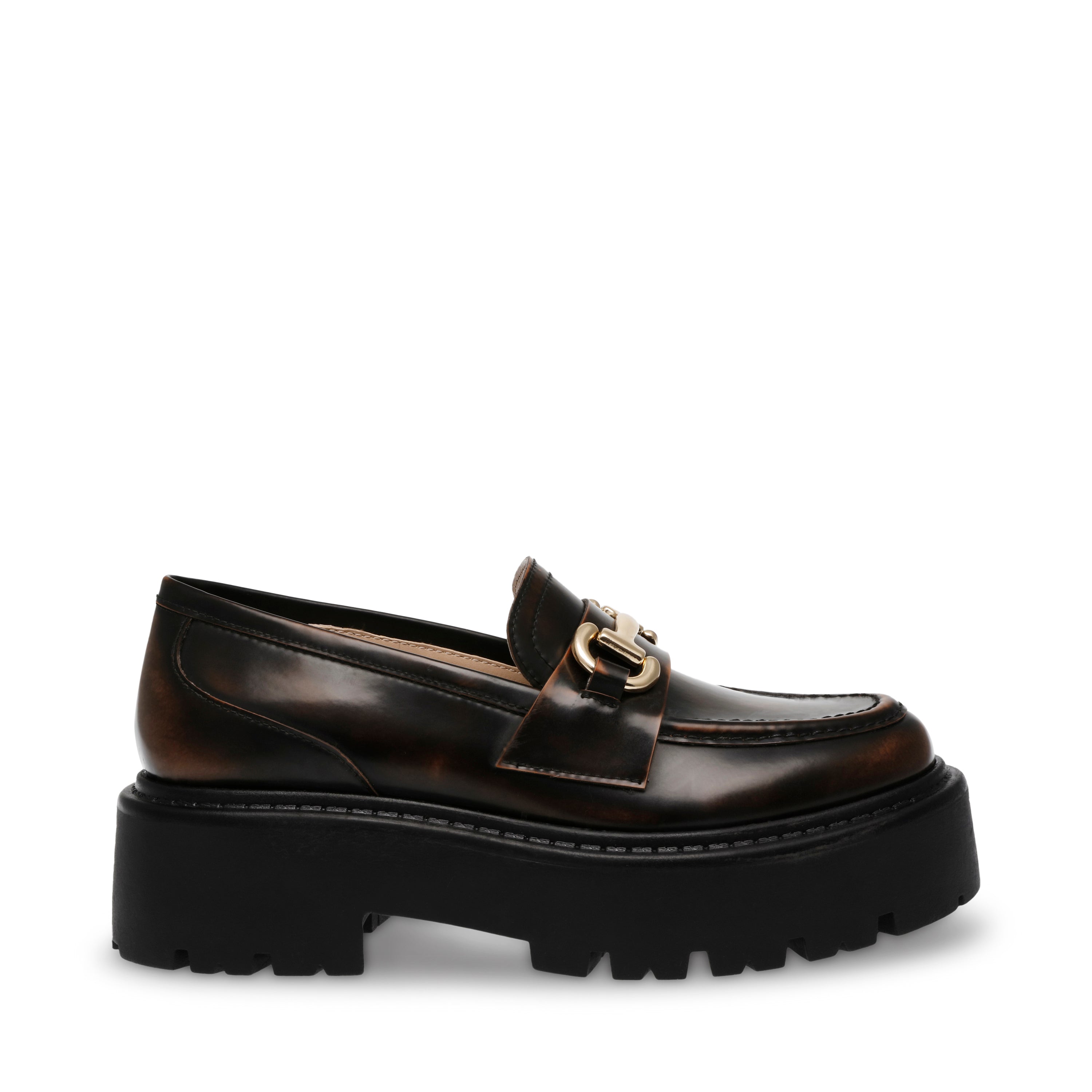 Occupy Flat Shoe BROWN ACTION LEATHER