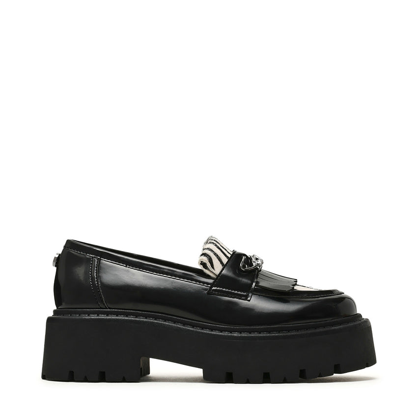On-Call Flat Shoe BLK BOX ACTION