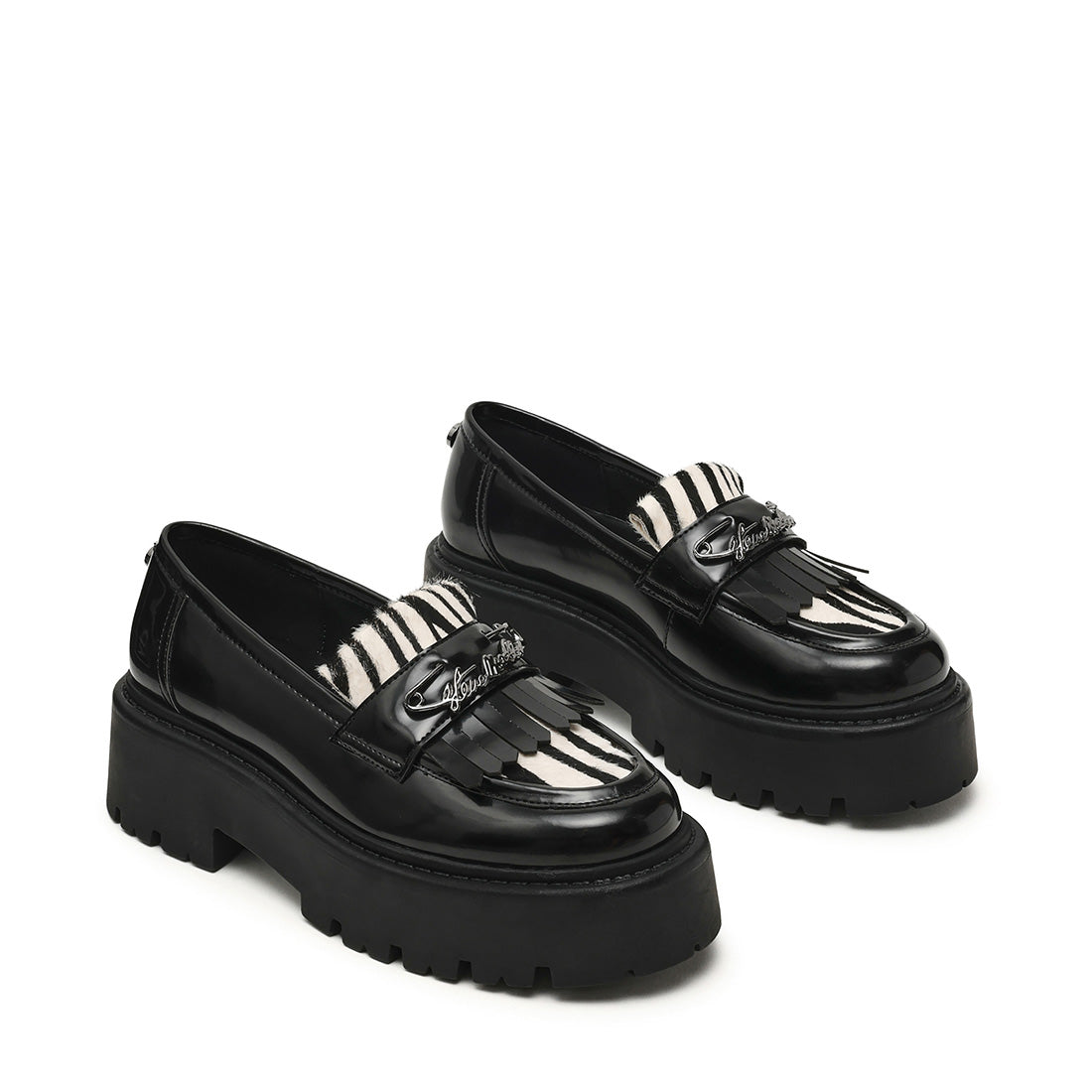 On-Call Flat Shoe BLK BOX ACTION - view 2