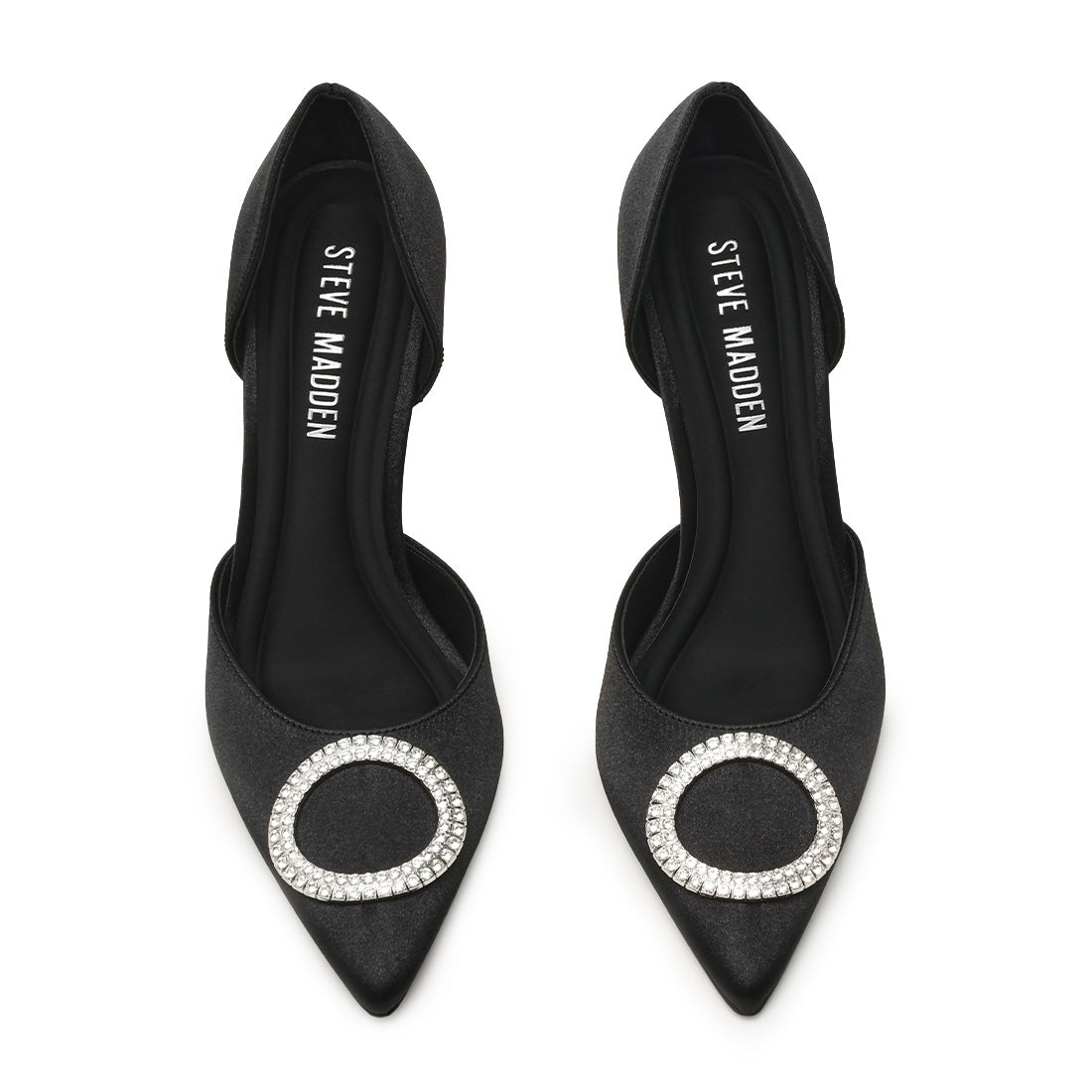 Sparkling Pump BLK SATIN