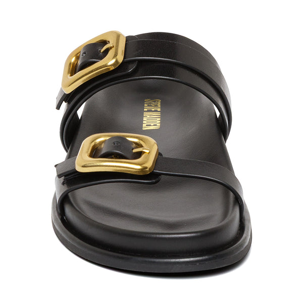 Zaz Slide BLACK LEATHER