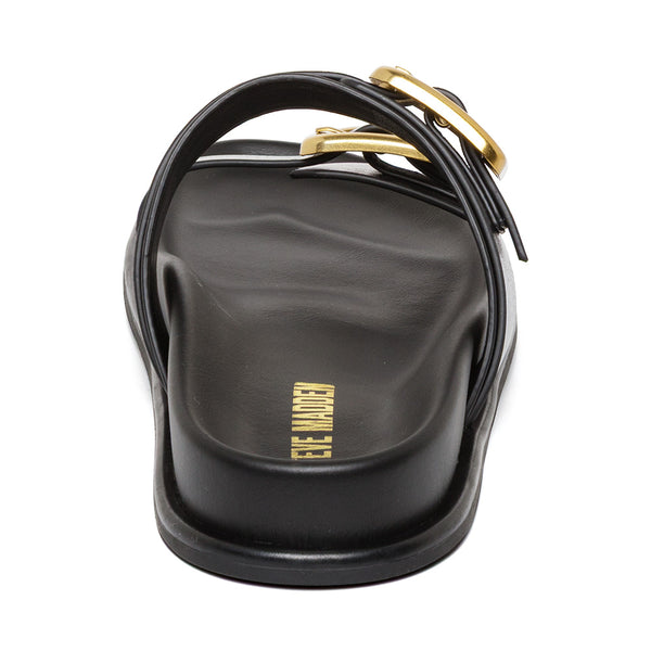 Zaz Slide BLACK LEATHER