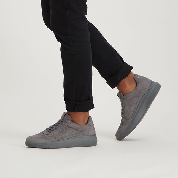 Steve Madden Men Astor Sneaker DARK GREY Sneakers All Products