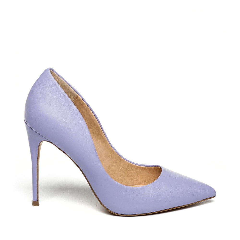 Steve Madden Daisie Heel LAVENDER LEATHER Pumps All Products