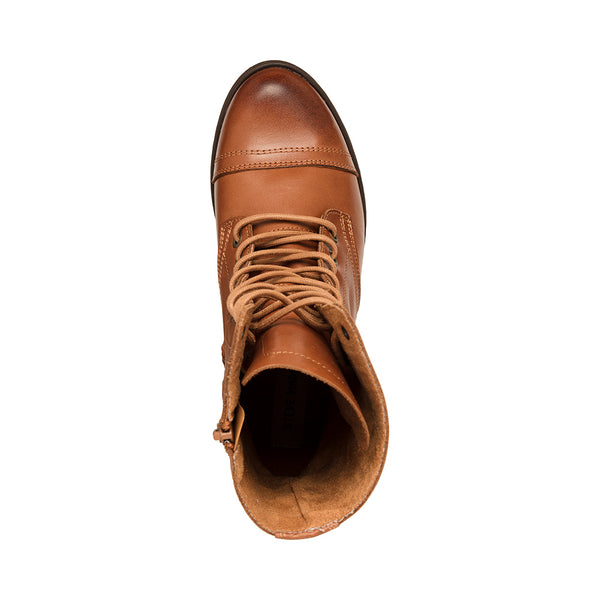 Steve Madden Troopa Ankle Boot COGNAC LEATHER Ankle boots All Products