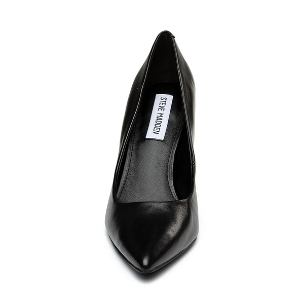 Steve Madden Lillie Pump BLACK LEATHER Pumps All Products