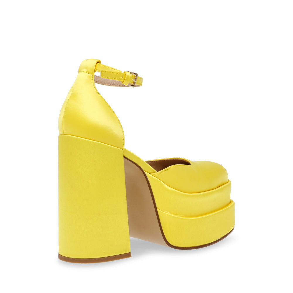 Steve Madden Charlize Sandal YELLOW SATIN Sandals All Products