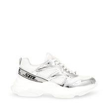 Steve Madden Medallist2 Sneaker SILVER/WHITE Sneakers All Products