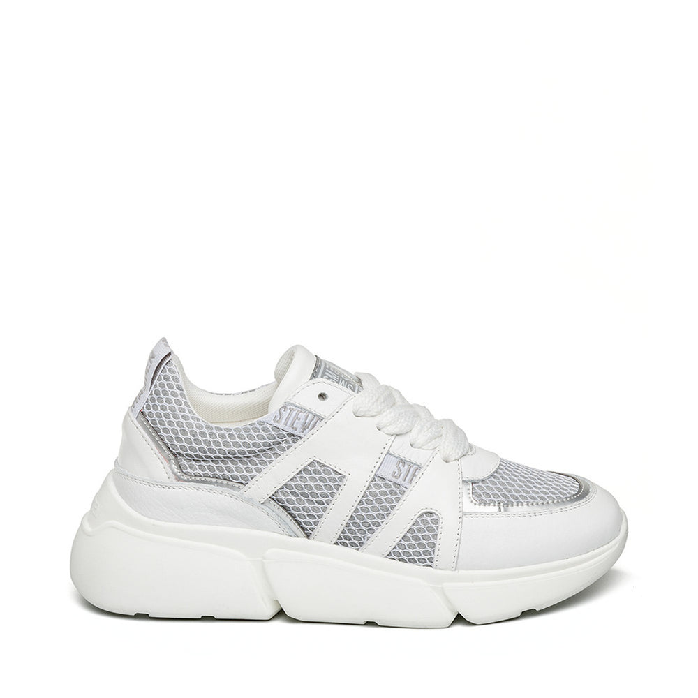 Steve Madden Mashup Sneaker WHITE/SIL Sneakers All Products