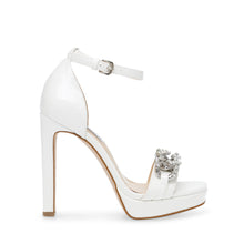 Steve Madden Glorify Sandal WHT SNAKE Sandals All Products