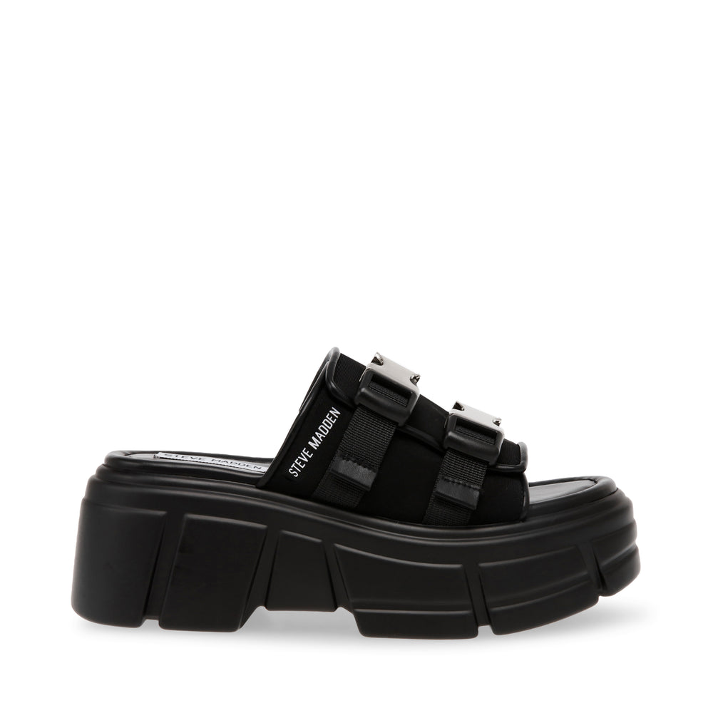 Steve Madden Activator Sandal BLACK Sandals All Products