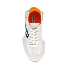 Steve Madden Lineage Sneaker WHITE/GREEN Sneakers All Products