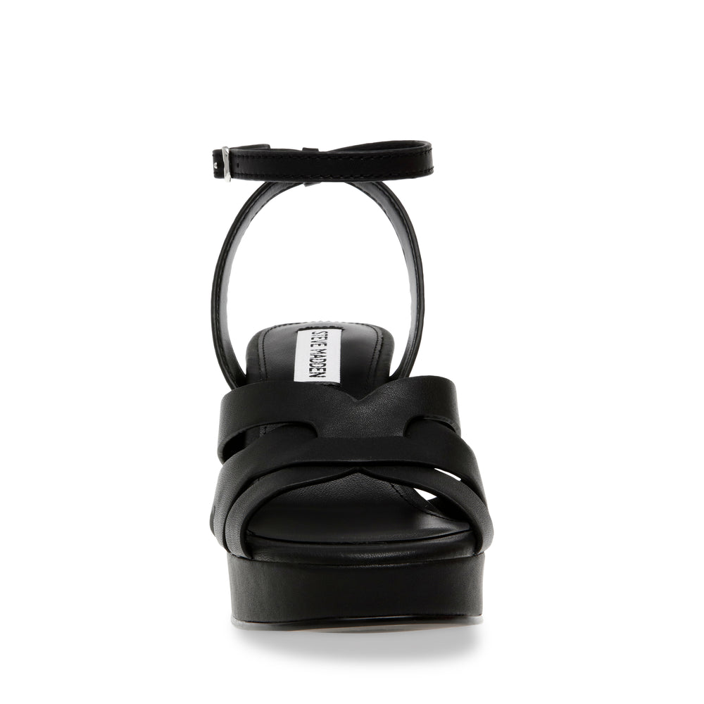 Steve Madden Fortezza Sandal BLK ACTION LEATHER Sandals All Products