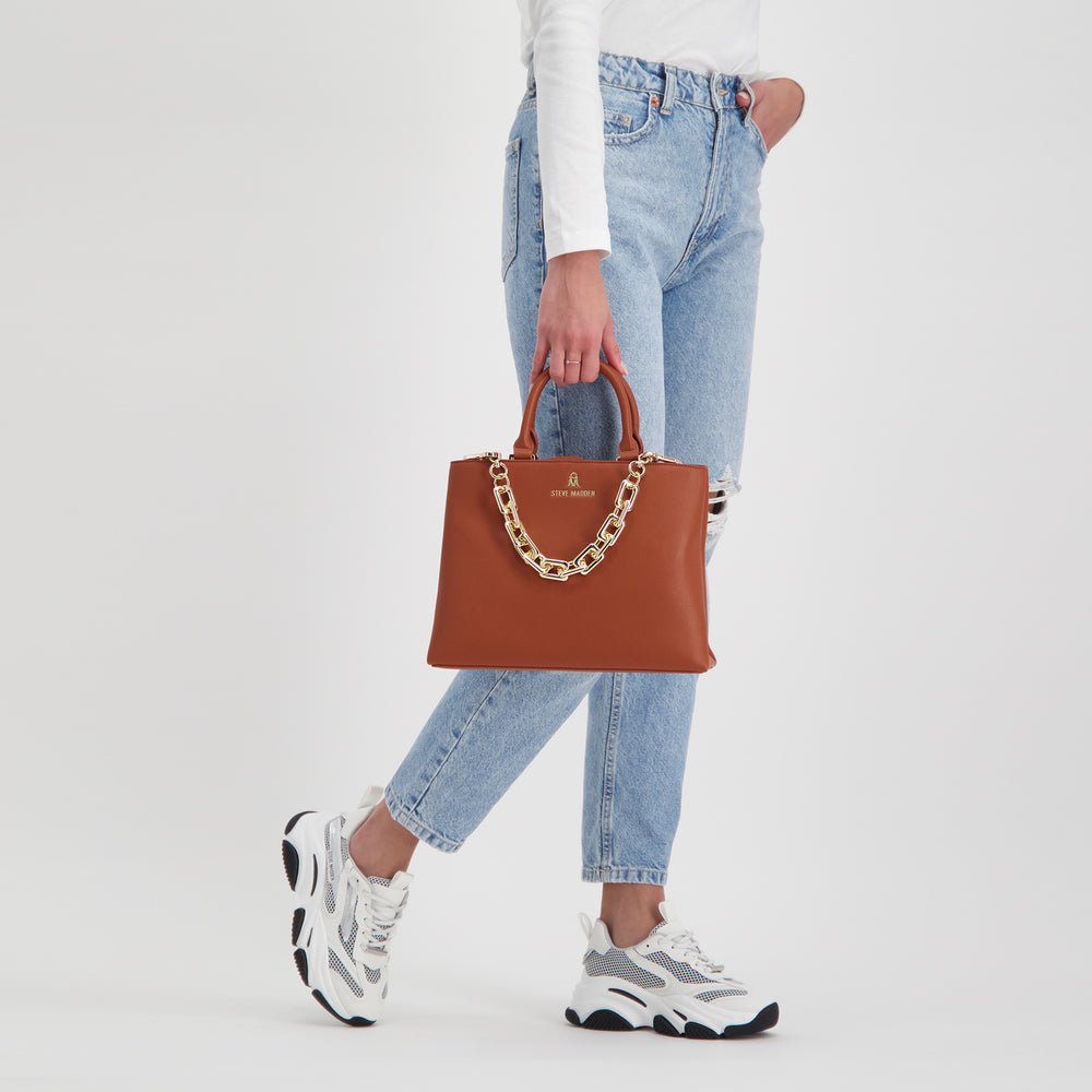 Steve Madden Bags Bmesa-L Tote COGNAC Bags All Products