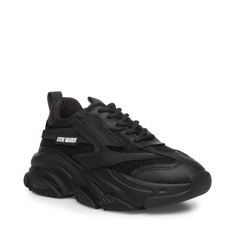 Steve Madden Possession-E Sneaker BLACK Sneakers 90's Nostalgia