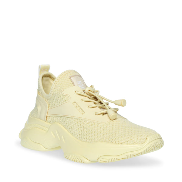 Steve Madden Match Sneaker PALE YELLOW Sneakers All Products